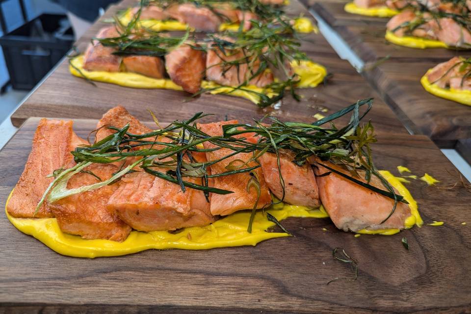 Salmon & beets