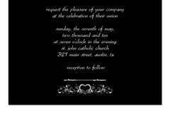 simple wedding invitation, black and white wedding invitation design, free bridal shower invitations, free printable wedding invitations, free wedding invitation templates