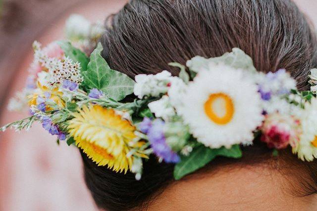 Flower headband