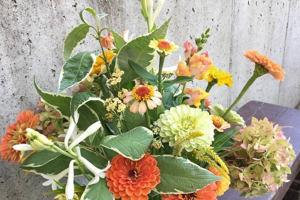 Flowers in a vase