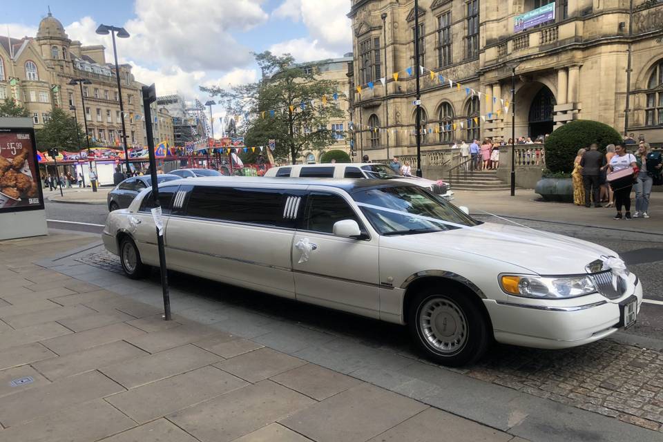White Millennium Limousine