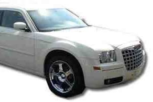 White Chrysler 300c Baby Bentley Stretch