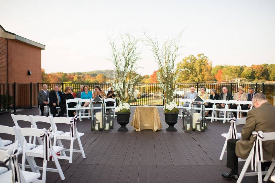 Outdoor wedding