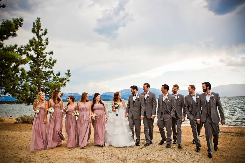 Edgewood Lake Tahoe Wedding