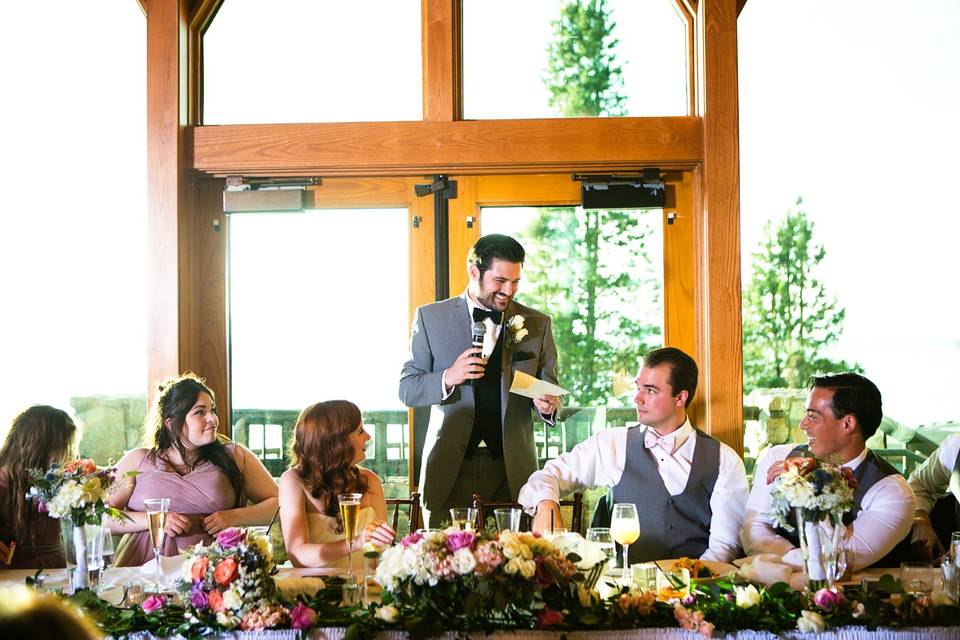 Edgewood Lake Tahoe Wedding