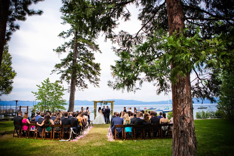 West Shore Cafe Tahoe Wedding