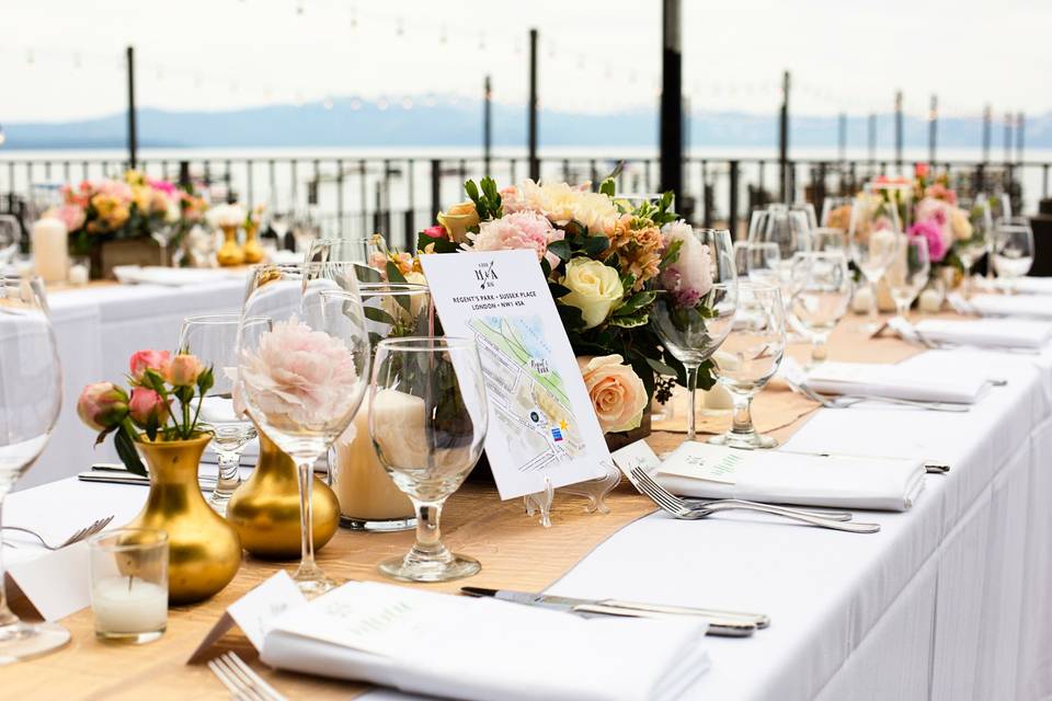 West Shore Cafe Tahoe Wedding