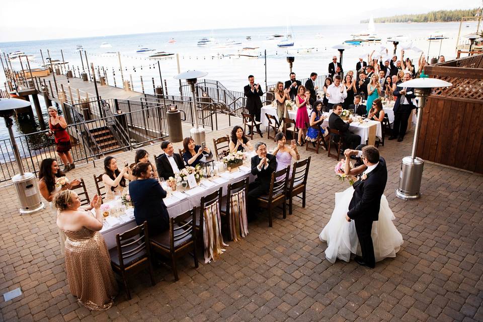 West Shore Cafe Tahoe Wedding