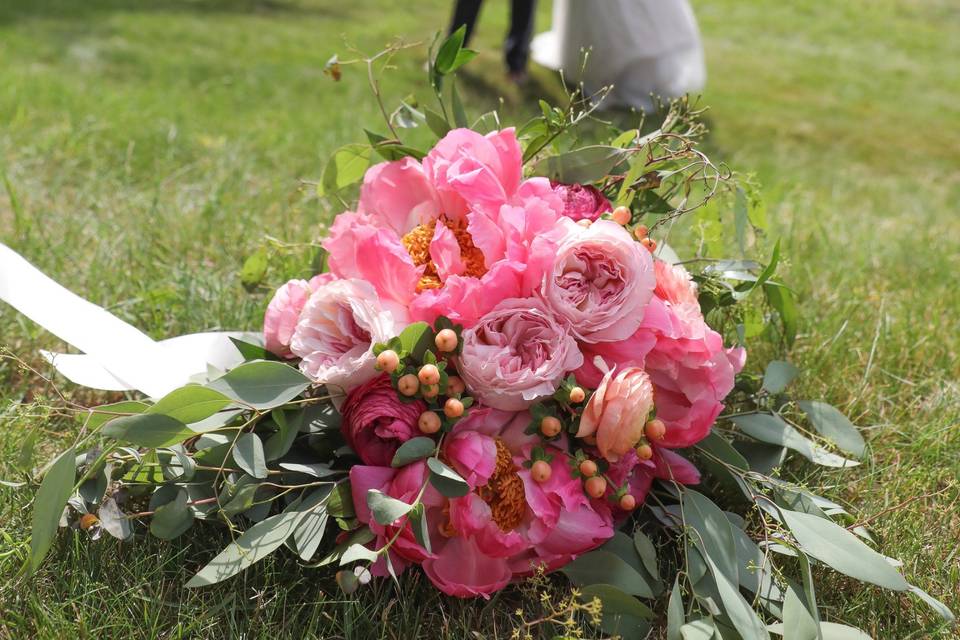 Coral bouquet