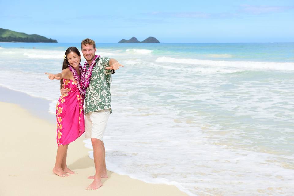 Couple in Hawaii