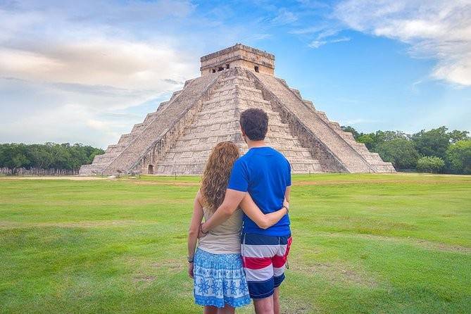 Couple sightseeing