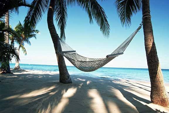 Hammock on the beach