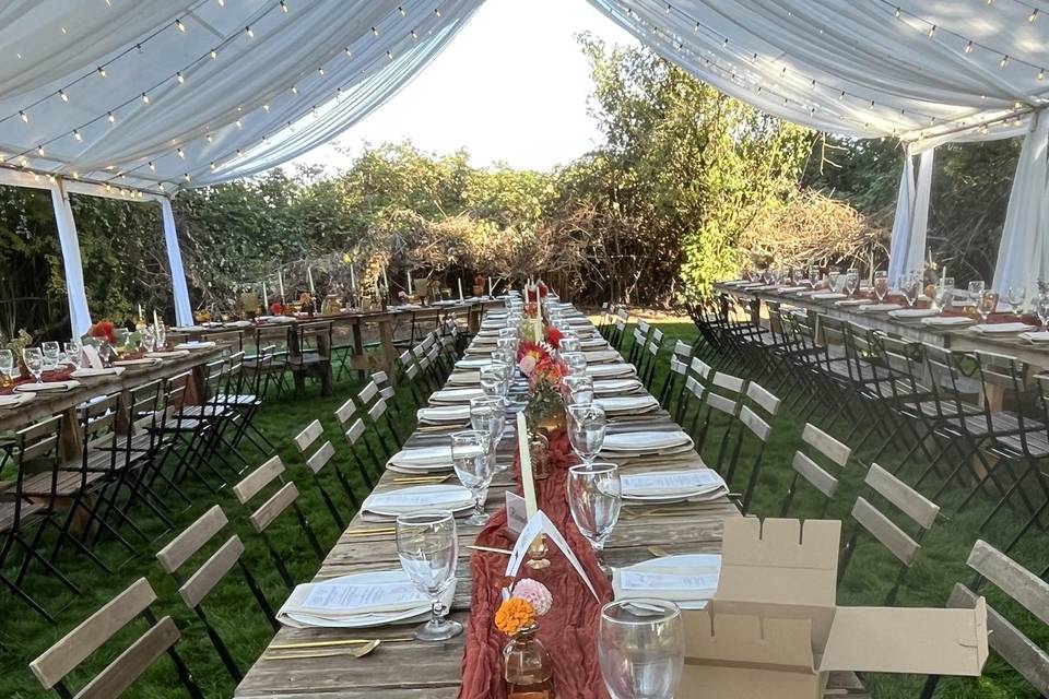 Rustic Wood Tables