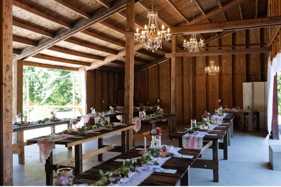 Rustic Wood Tables