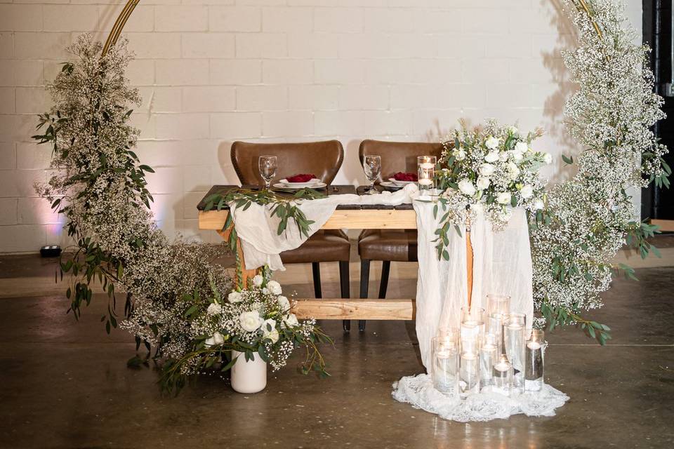Sweetheart Table