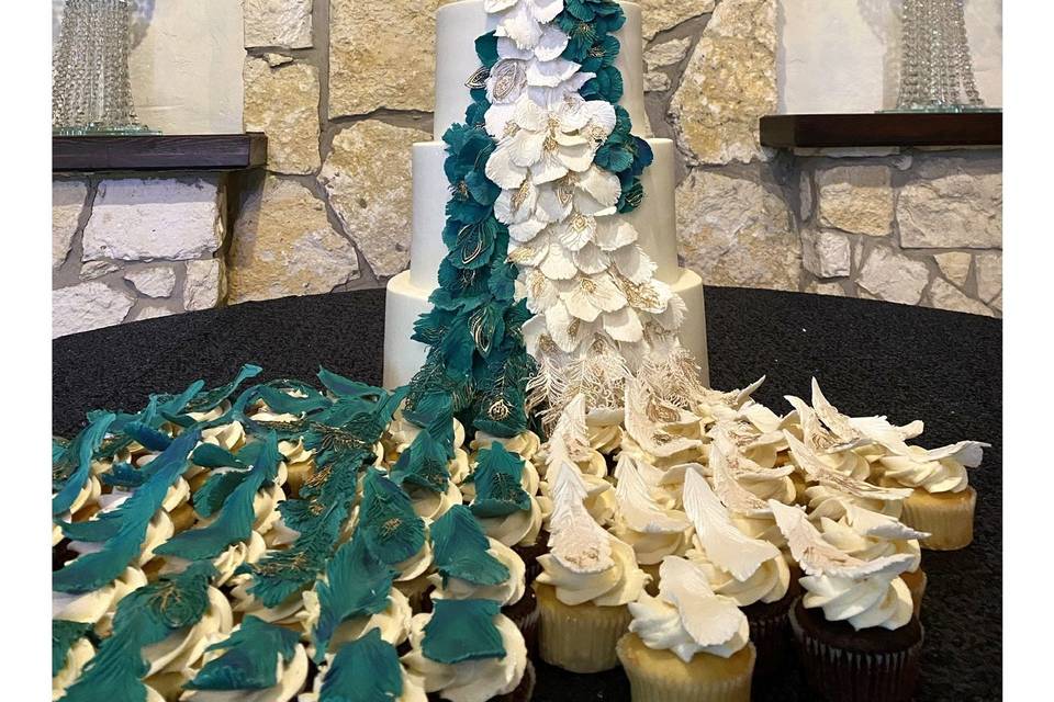 Peacock Cake