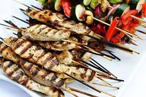 Grilled food