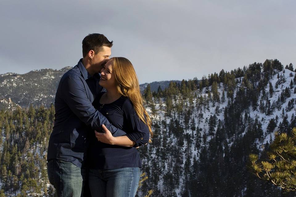 Mountain engagement session