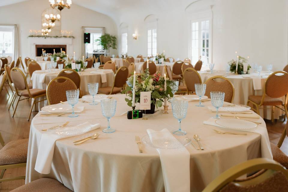 Main Hall Round Setup