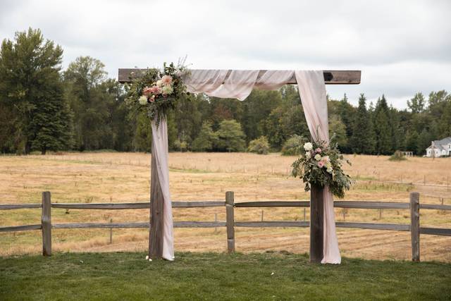 Rustic Wedding Arch