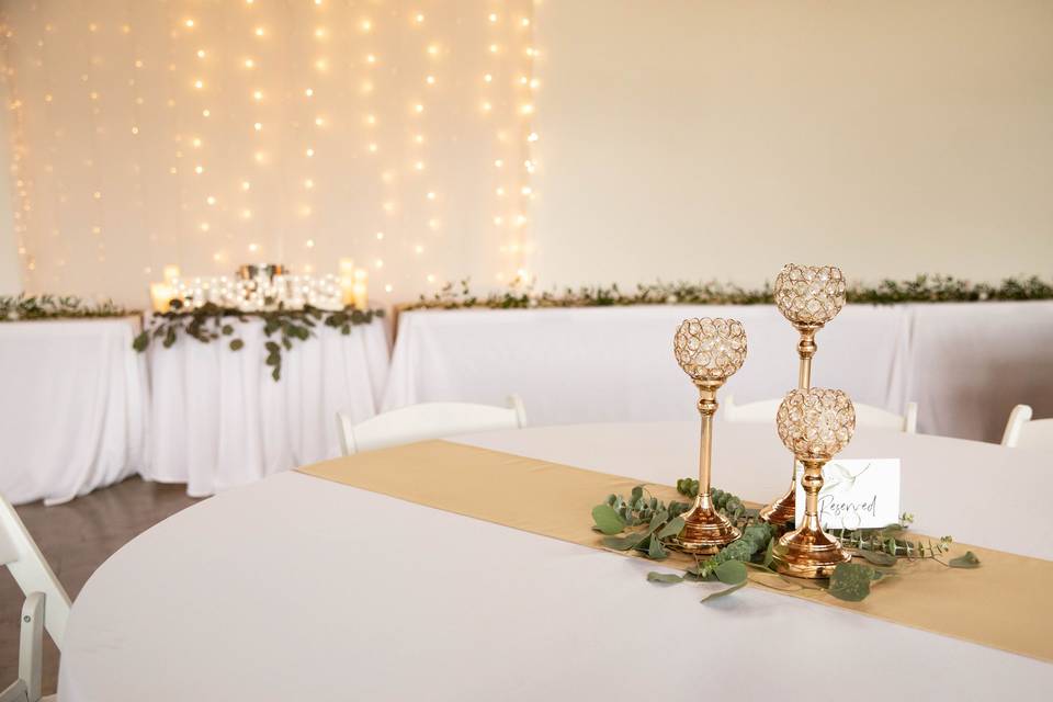 Simple Greenery Centerpiece