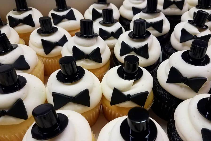 Grooms cupcakes