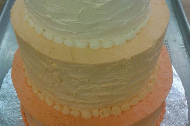 Orange dreamsicle cake