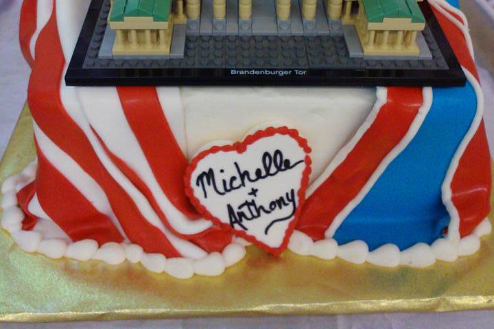 2 Countries lego cake