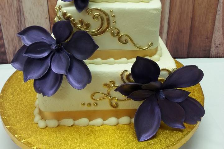 Gold and Violet