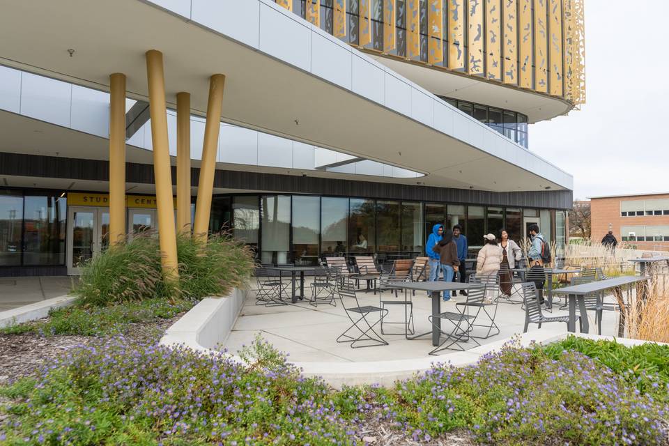 Student Center Back Patio