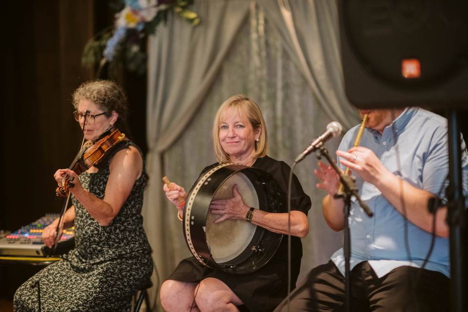 Band at the wedding