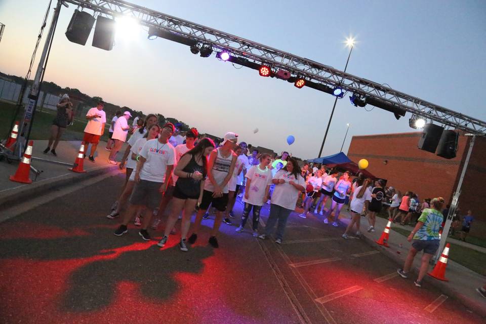 Oxford 5k night run