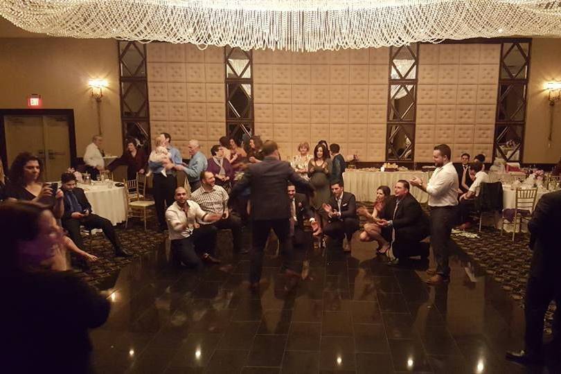 Wedding dance floor