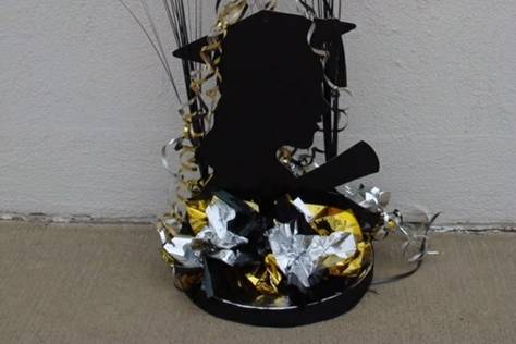 Graduation Balloon Centerpiece