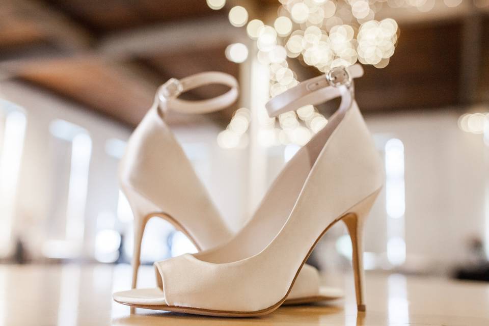 Wedding day shoes