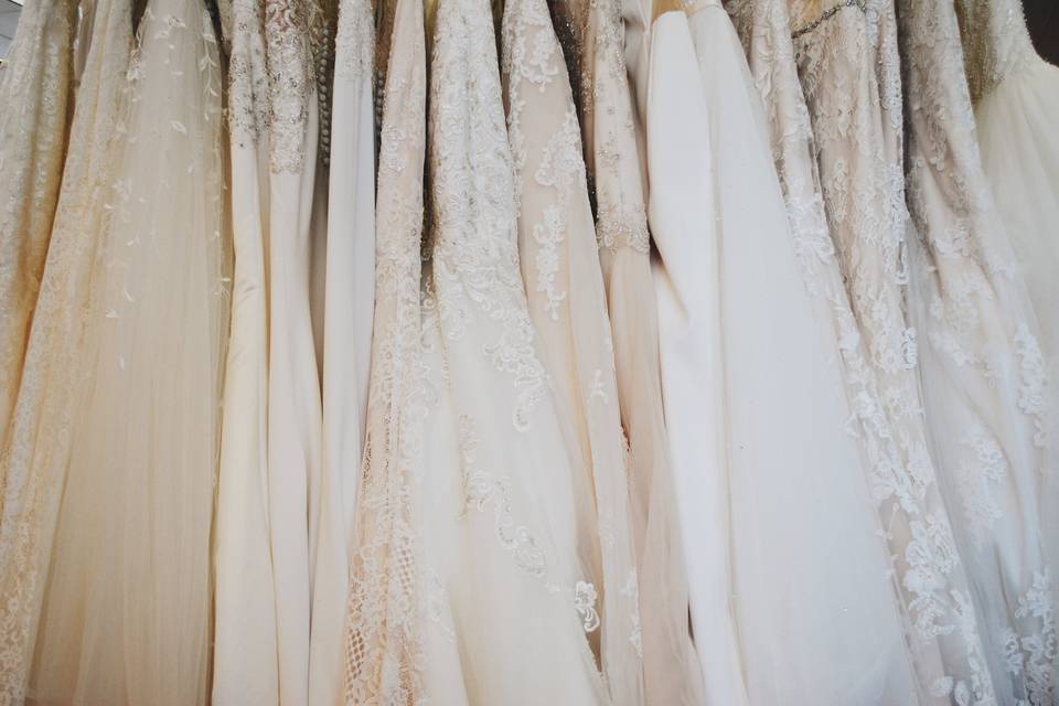 Over 500 wedding gowns!