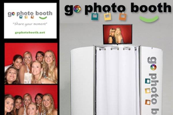 Developed with weddings in mind, Go Photo Booth displays a realtime slideshow of photos taken, guests receive their photos in 8 seconds, and can download photos for free from our website.