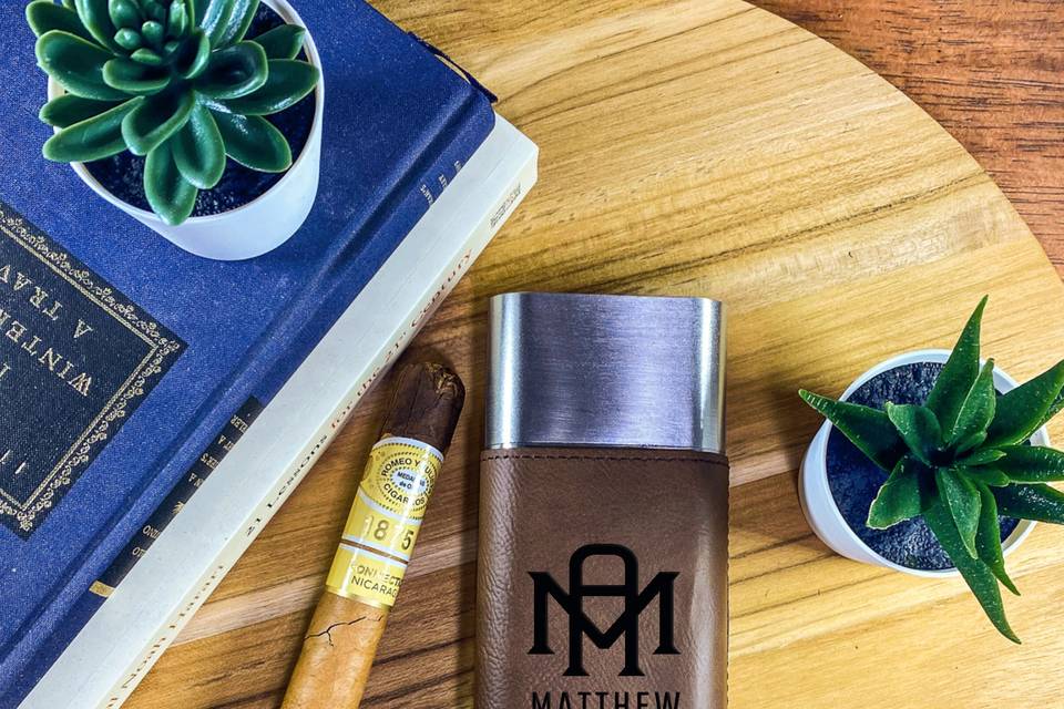 Personalized Cigar Case