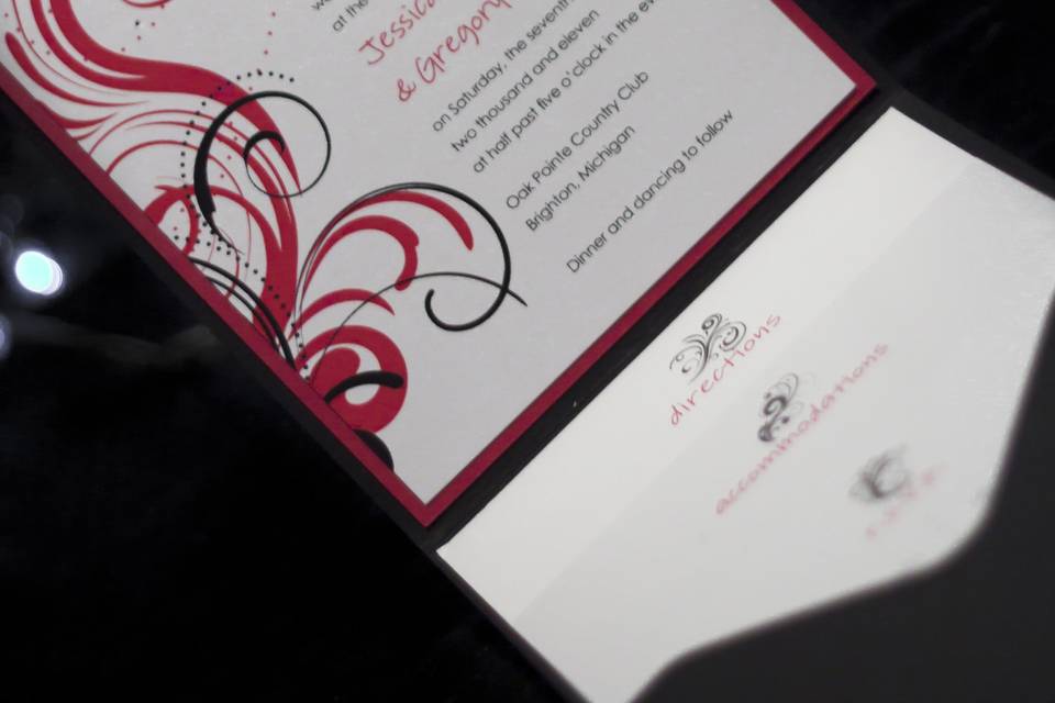 Elegant invitation