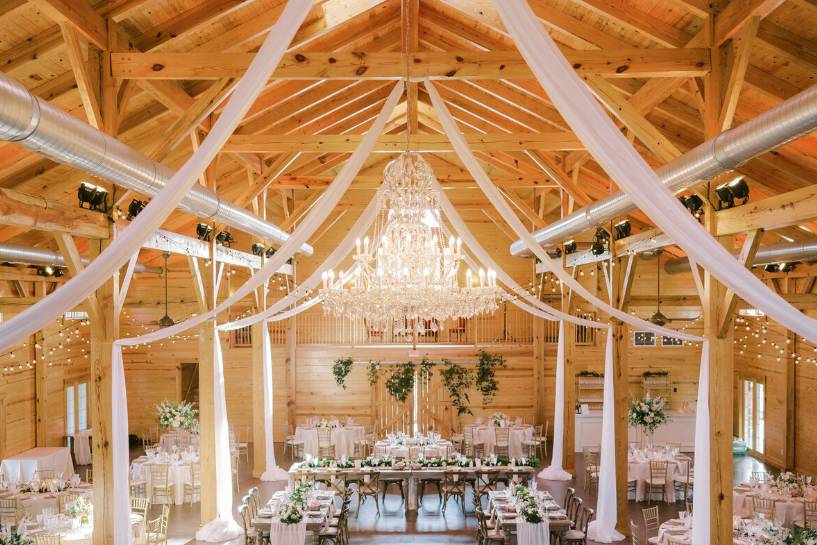 Decorated barn