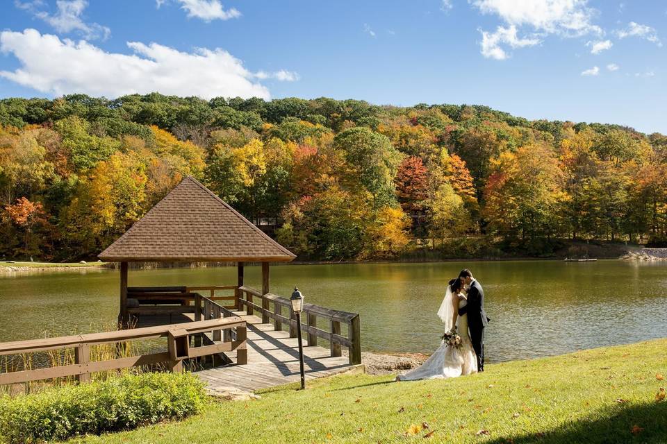 Lake George - Fall Wedding