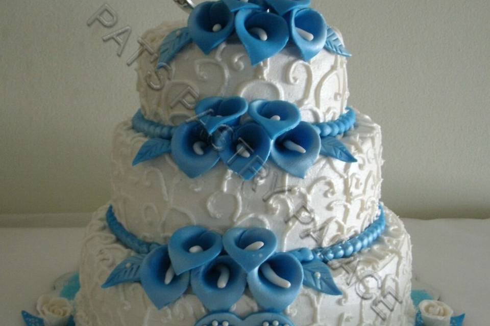 3-Tier Wedding or Anniversary Cakes