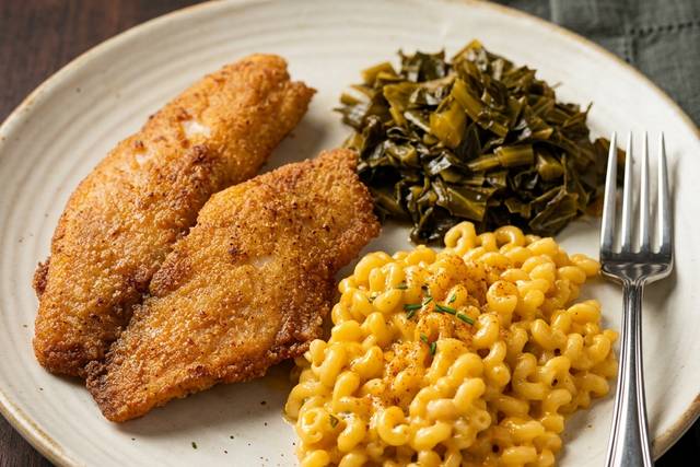 Southern Fried Tilapia Plate