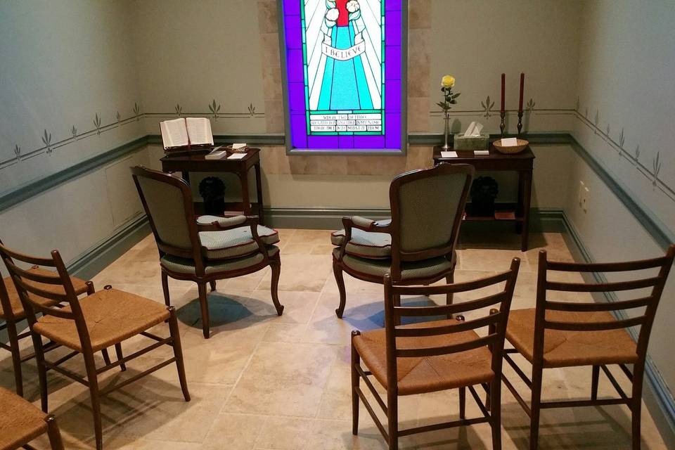 Prayer Room- Seats 12