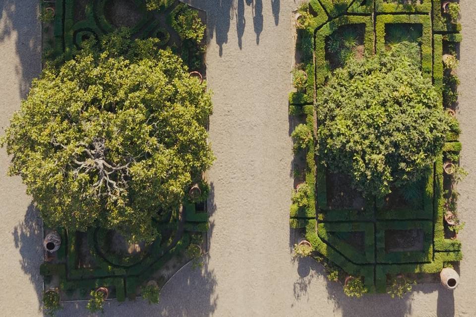 Ceremony in Villa Corsini
