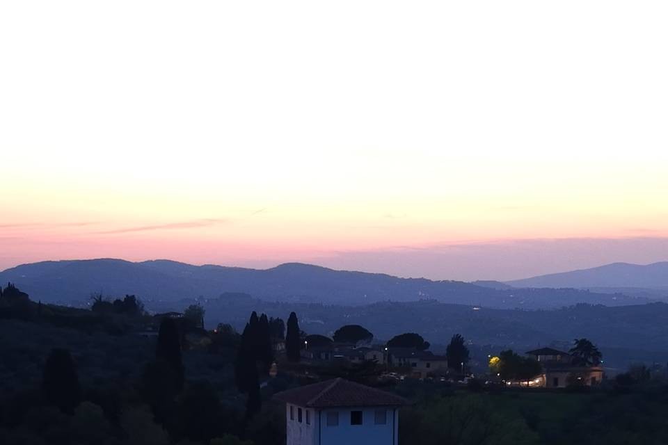 Dinner in Villa Corsini