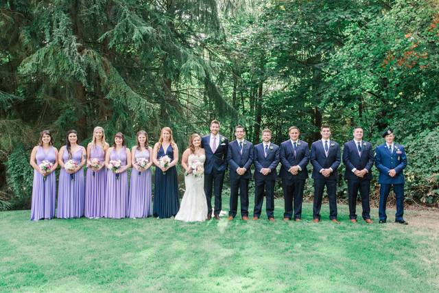 The wedding party