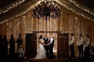 Indoor wedding