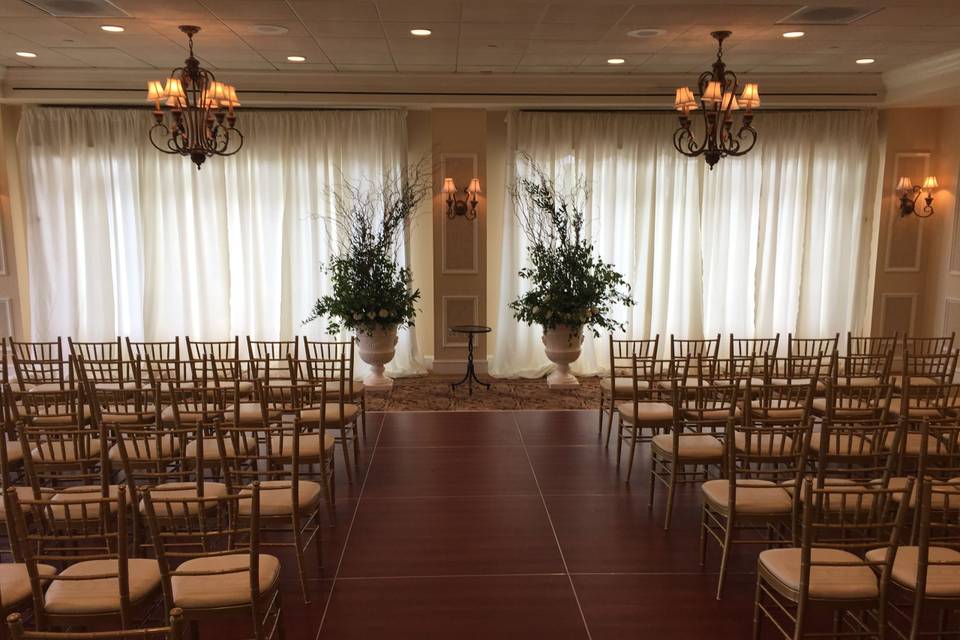 Ceremony inside Ballroom