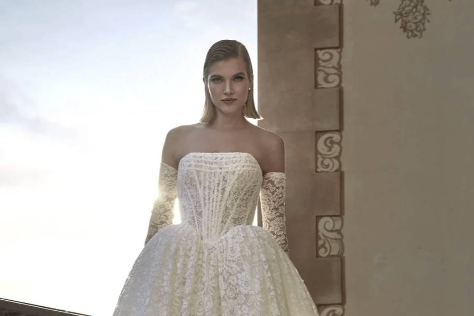 Lace Ballgown